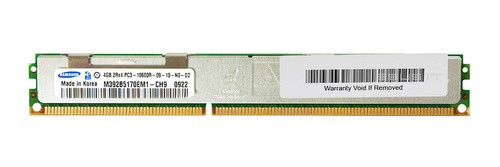 Memory RAM 1x 4GB Samsung ECC REGISTERED DDR3  1333MHz PC3-10600 RDIMM | M392B5170EM1-CH9